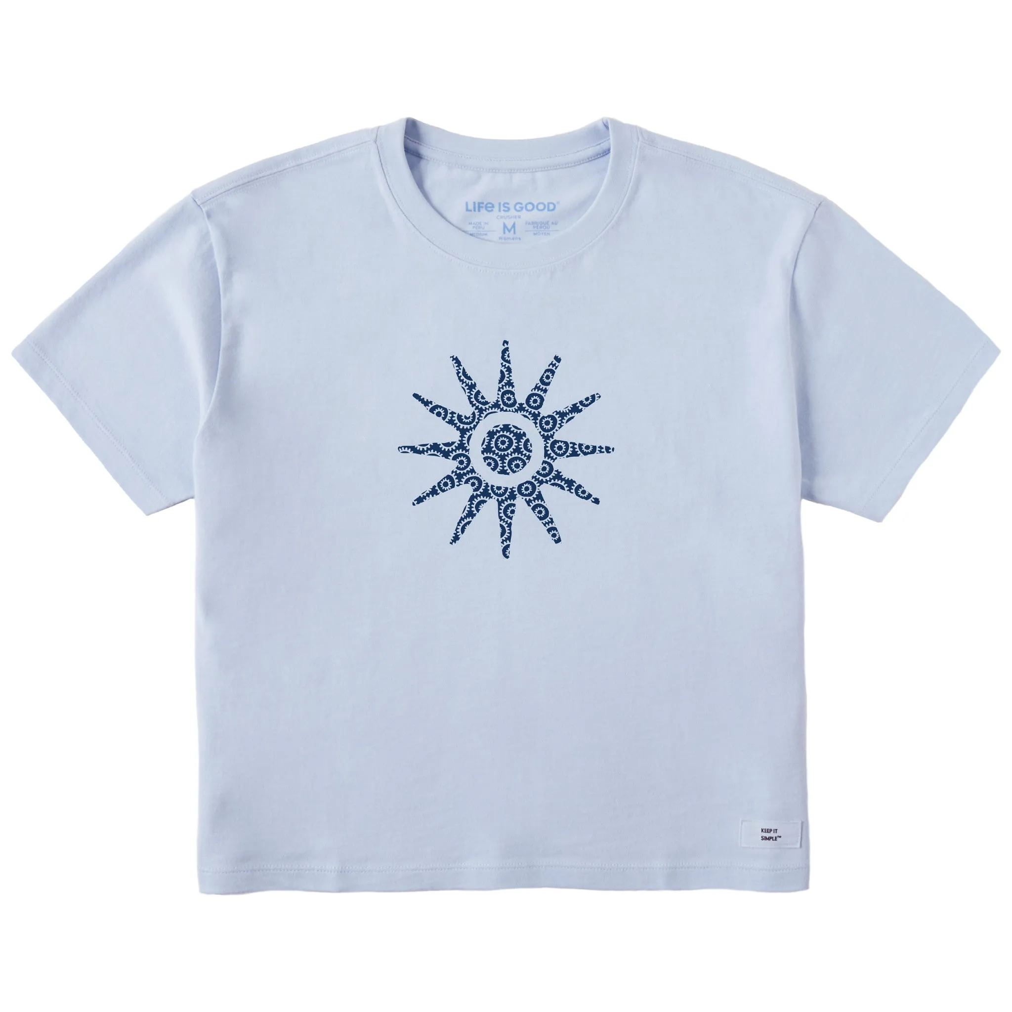 Women's Bert's Eternal Sun Short Sleeve Crusher Boxy Tee Life is Good