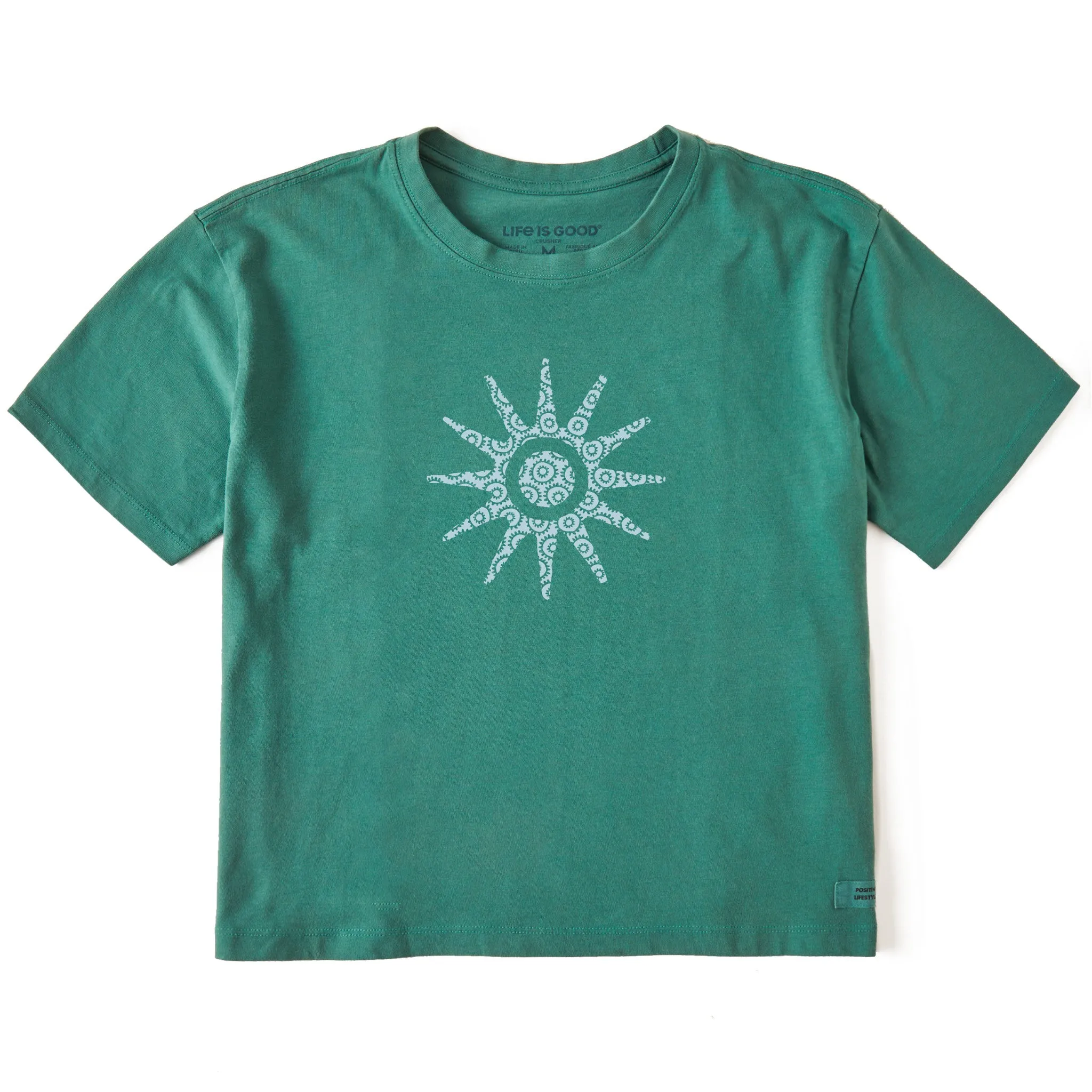 Women's Bert's Eternal Sun Short Sleeve Crusher Boxy Tee Life is Good