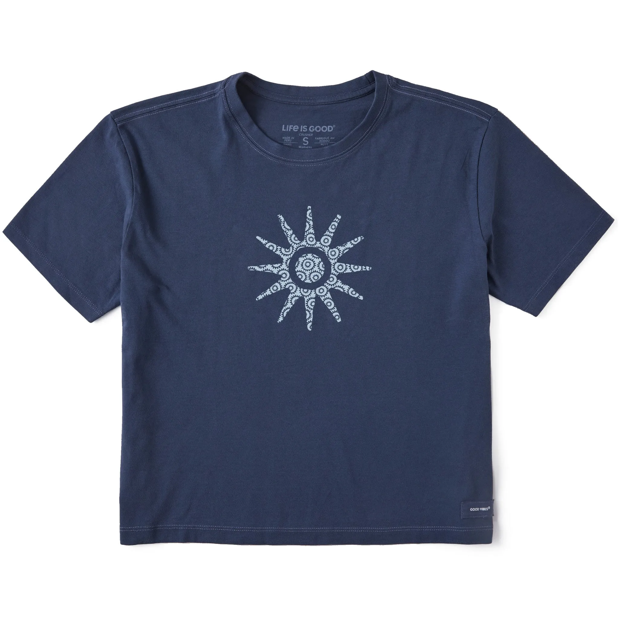 Women's Bert's Eternal Sun Short Sleeve Crusher Boxy Tee Life is Good