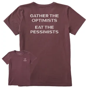 Women's Bert's Gather the Optimists Short Sleeve Crusher Tee Life is Good