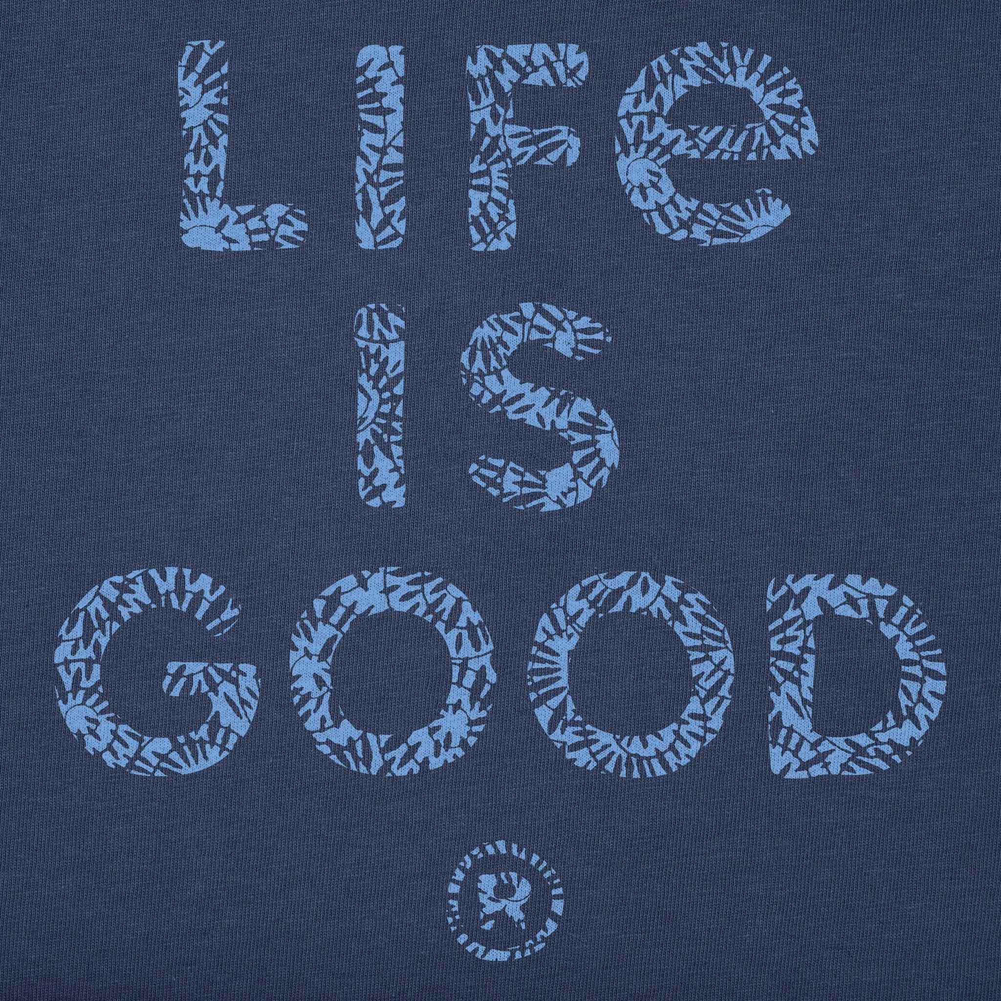 Women's Bert's Stacked Smashing LIG Short Sleeve Crusher Boxy Tee Life is Good