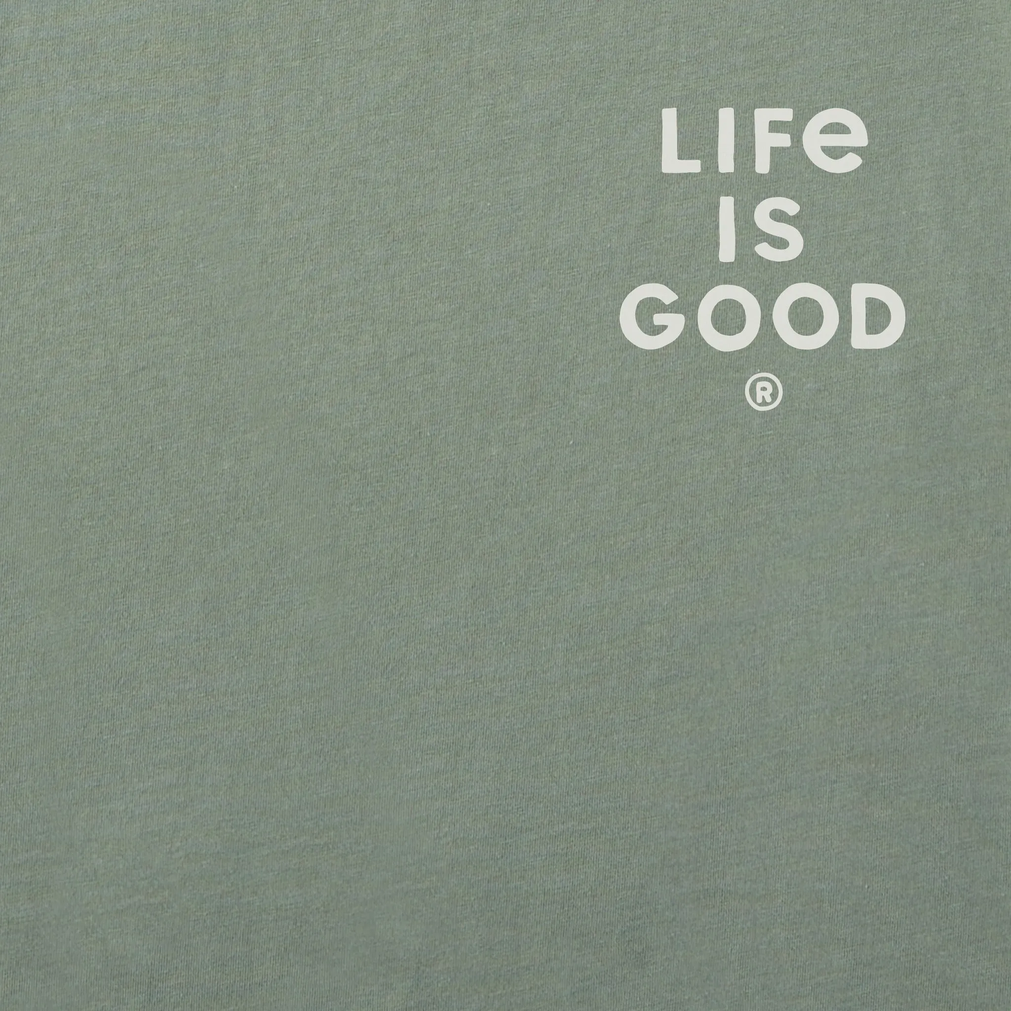Women's Bert's Take it Outside Short Sleeve Crusher Tee Life is Good