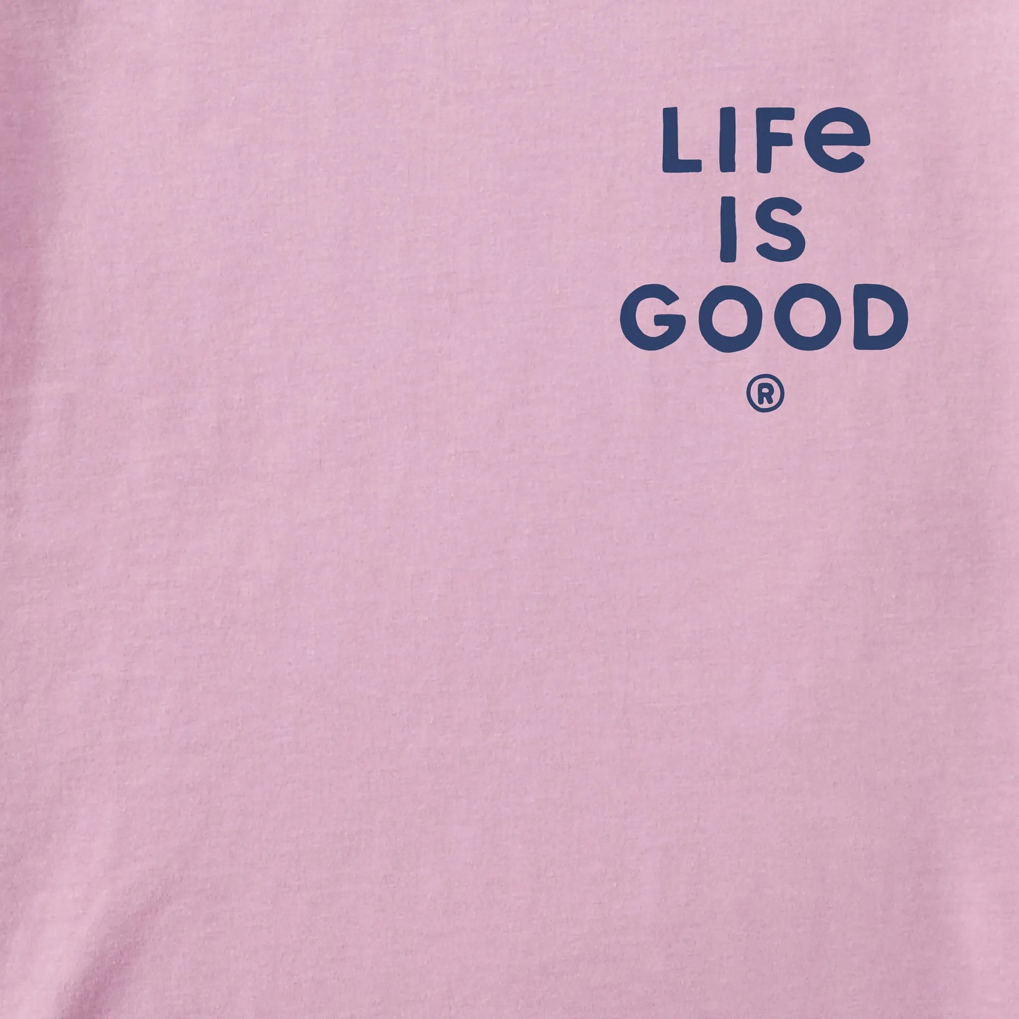 Women's Bert's Turn up the Love Short Sleeve Crusher Tee Life is Good