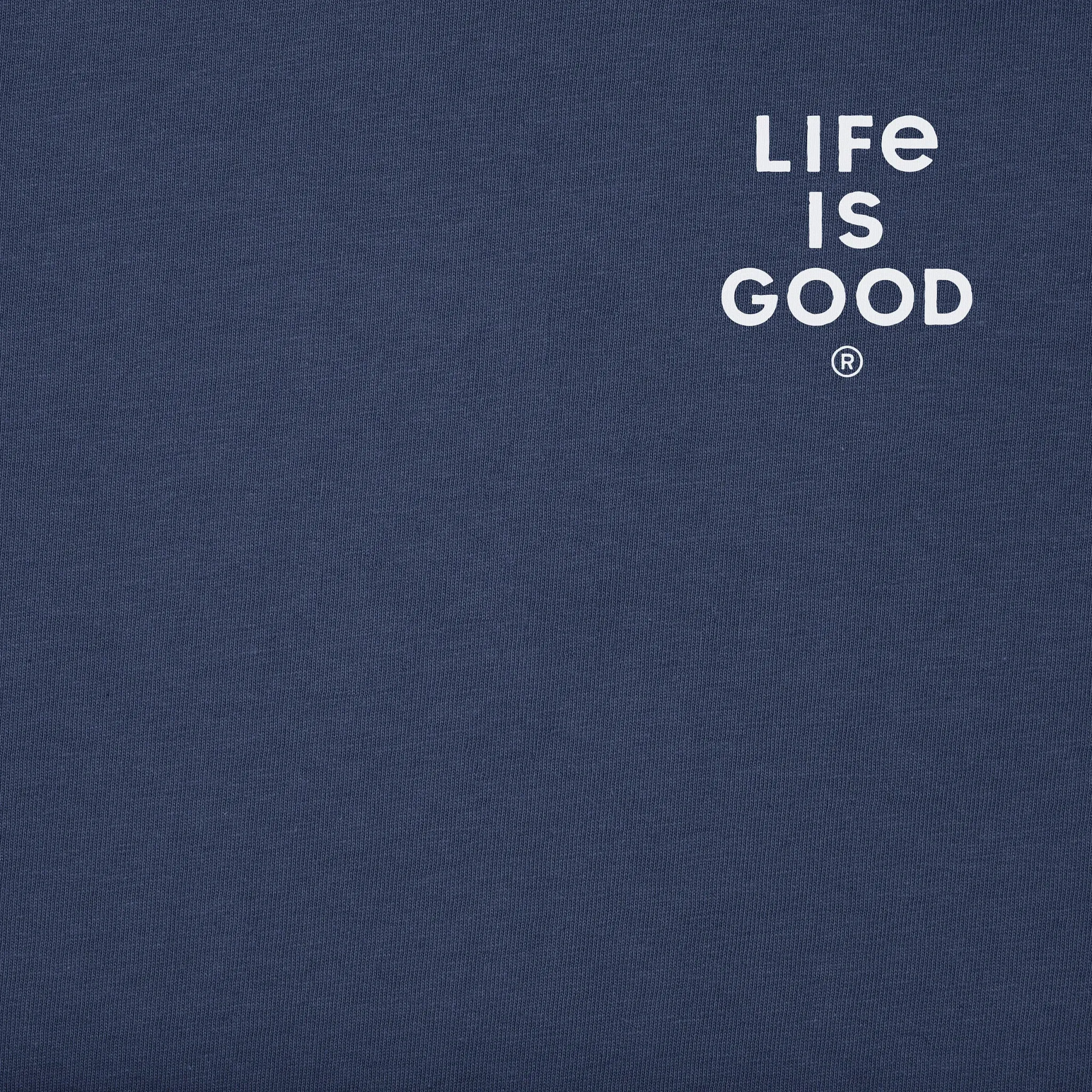Women's Bert's USA Manifesto Short Sleeve Crusher Tee Life is Good