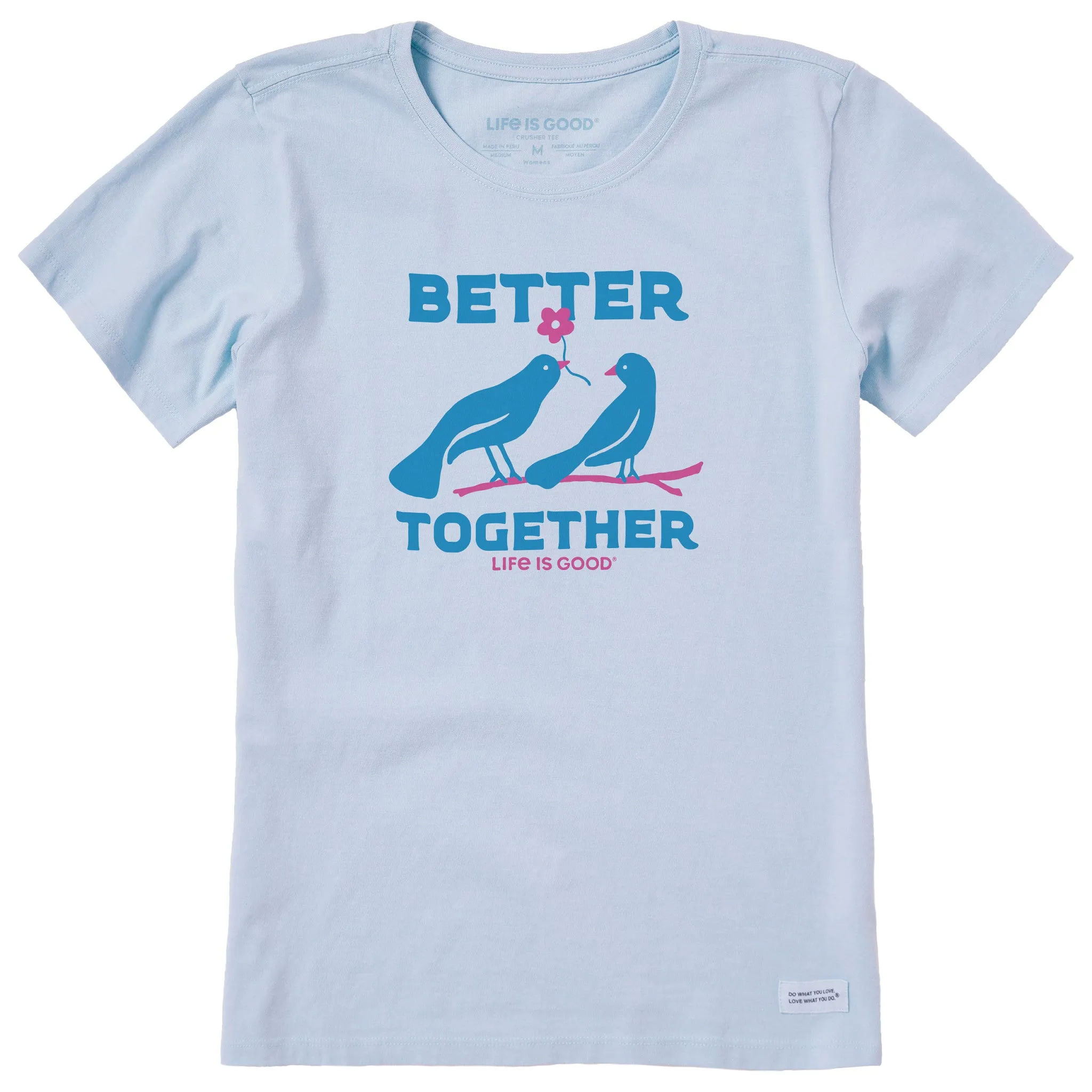 Women's Better Together Birds Short Sleeve Crusher Tee Life is Good
