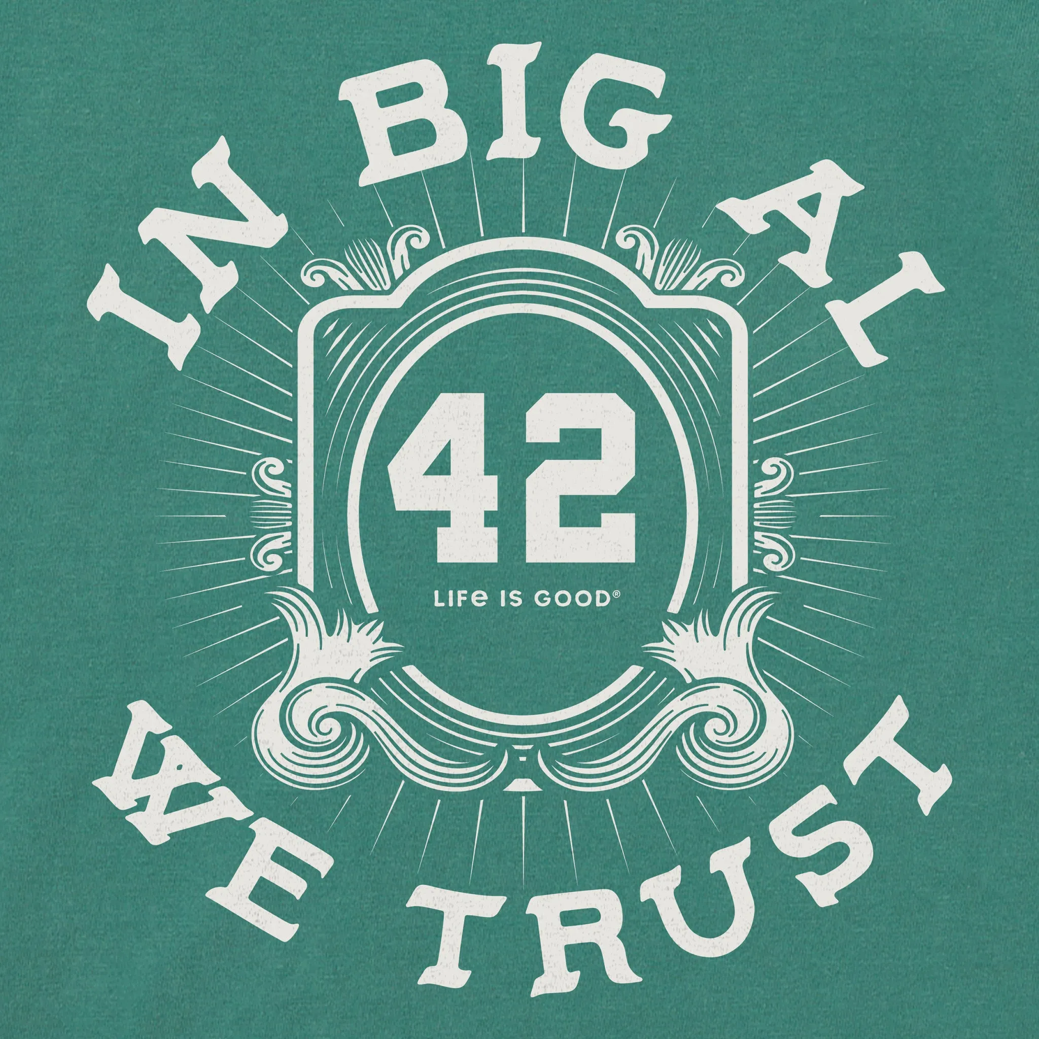 Women's Big Al Short Sleeve Crusher Tee Life is Good