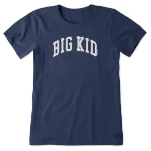 Women's Big Kid Athletic Arch Short Sleeve Crusher Tee Life is Good