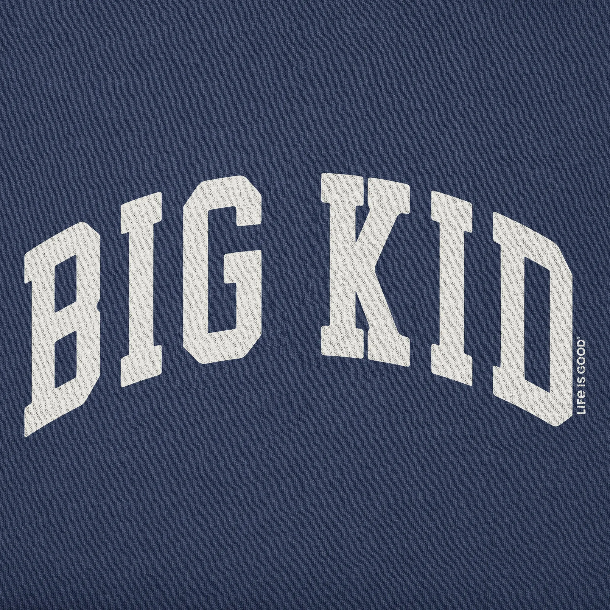 Women's Big Kid Athletic Arch Short Sleeve Crusher Tee Life is Good
