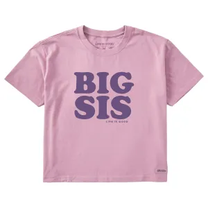 Women's Big Sis Short Sleeve Crusher Boxy Tee Life is Good