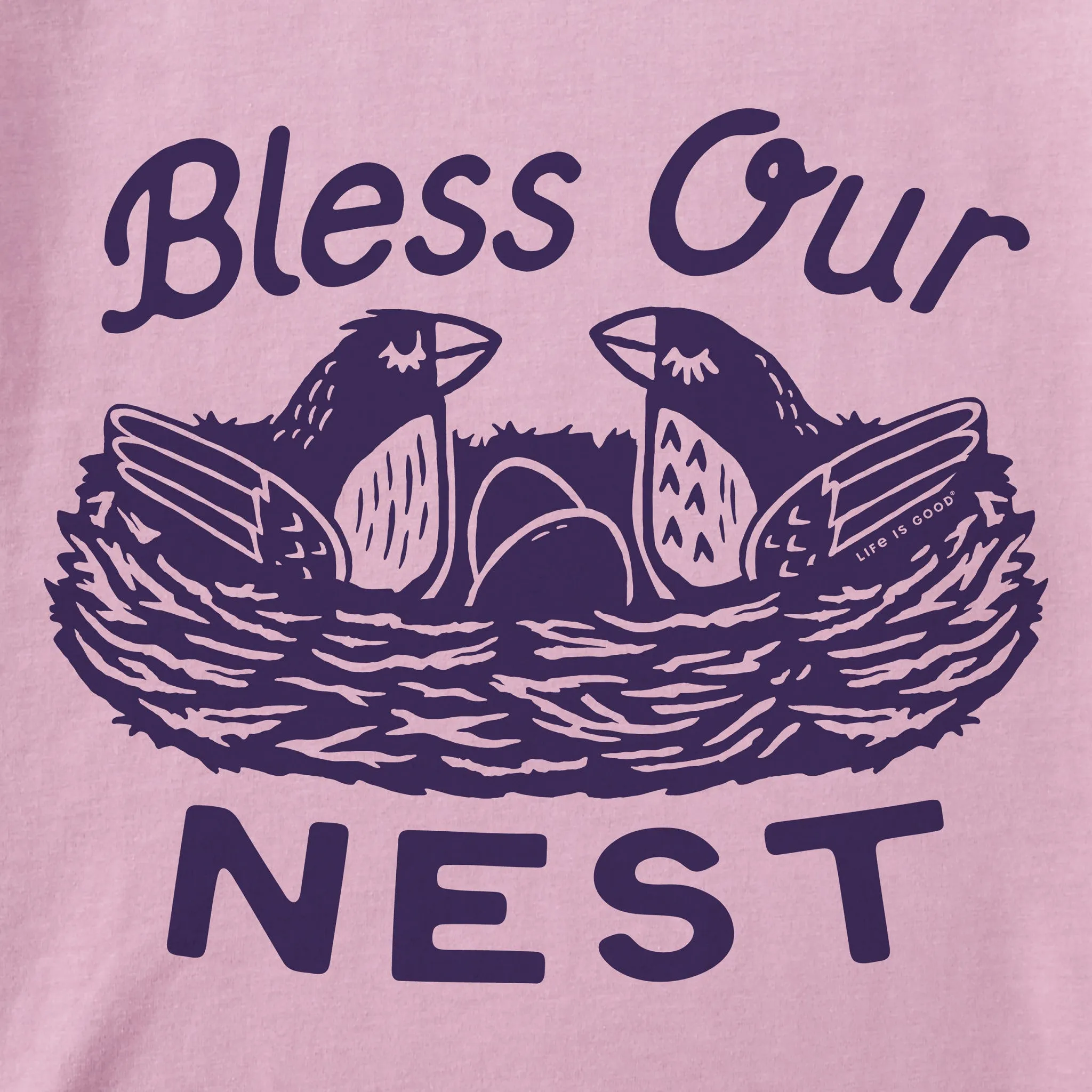 Women's Bless Our Nest Short Sleeve Tee Life is Good