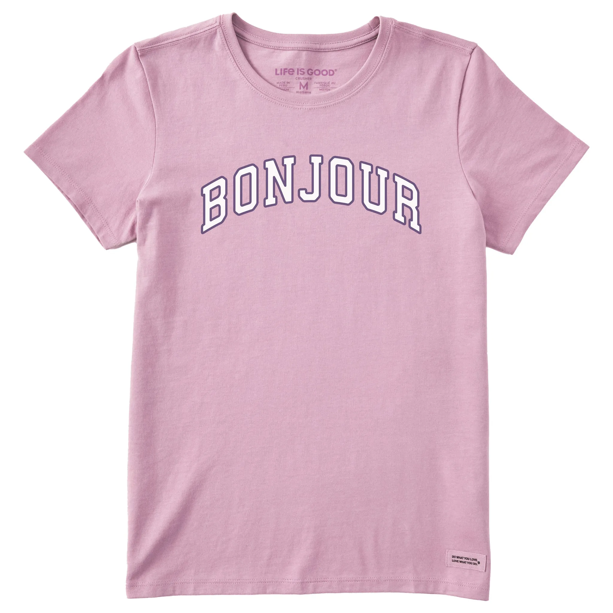 Women's Bonjour Arch Short Sleeve Tee Life is Good