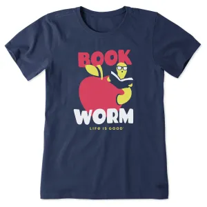 Women's Book Worm Short Sleeve Tee Life is Good