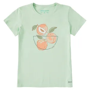 Women's Bowl of Peaches Short Sleeve Crusher Tee Life is Good