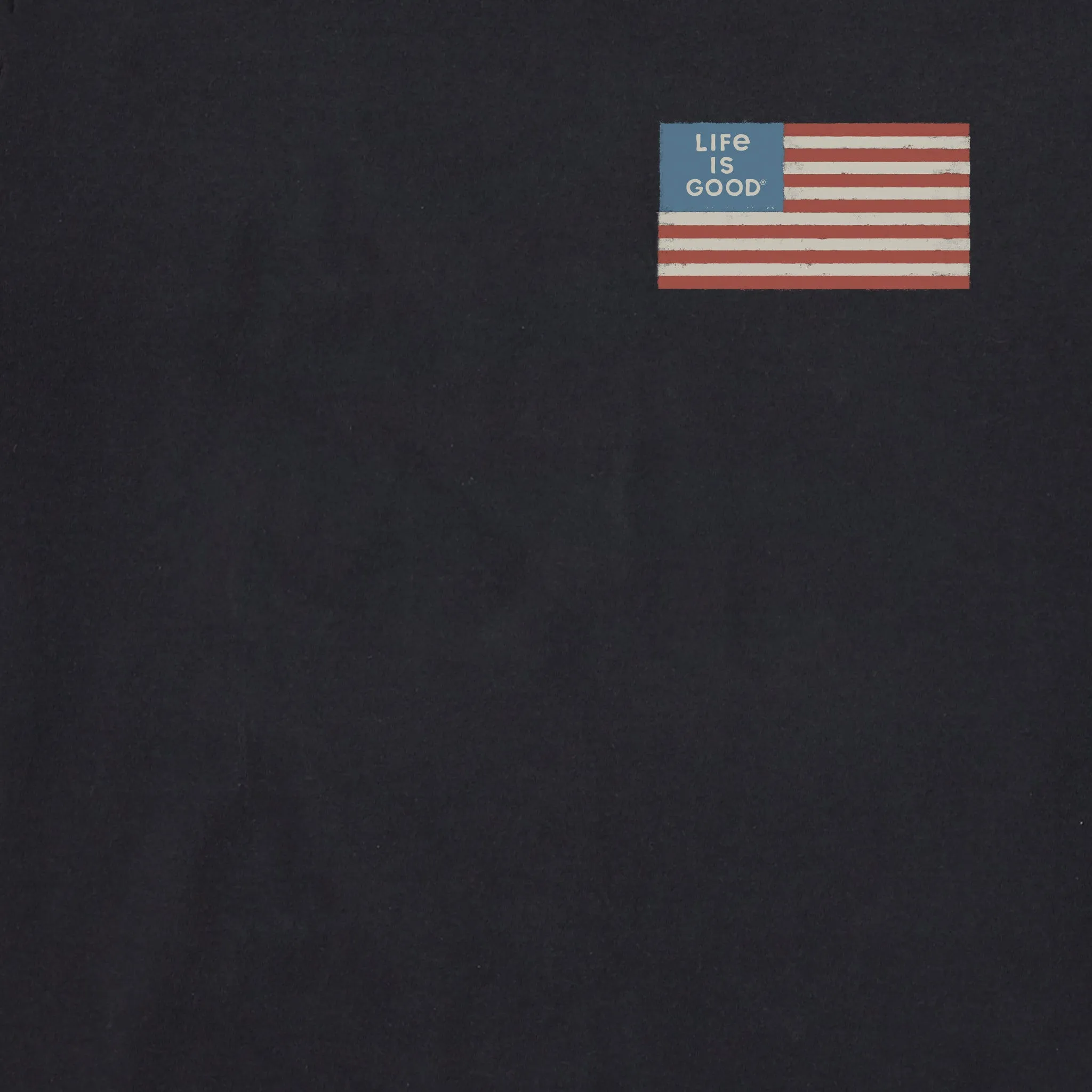Women's Brave Flag Short Sleeve Tee Life is Good