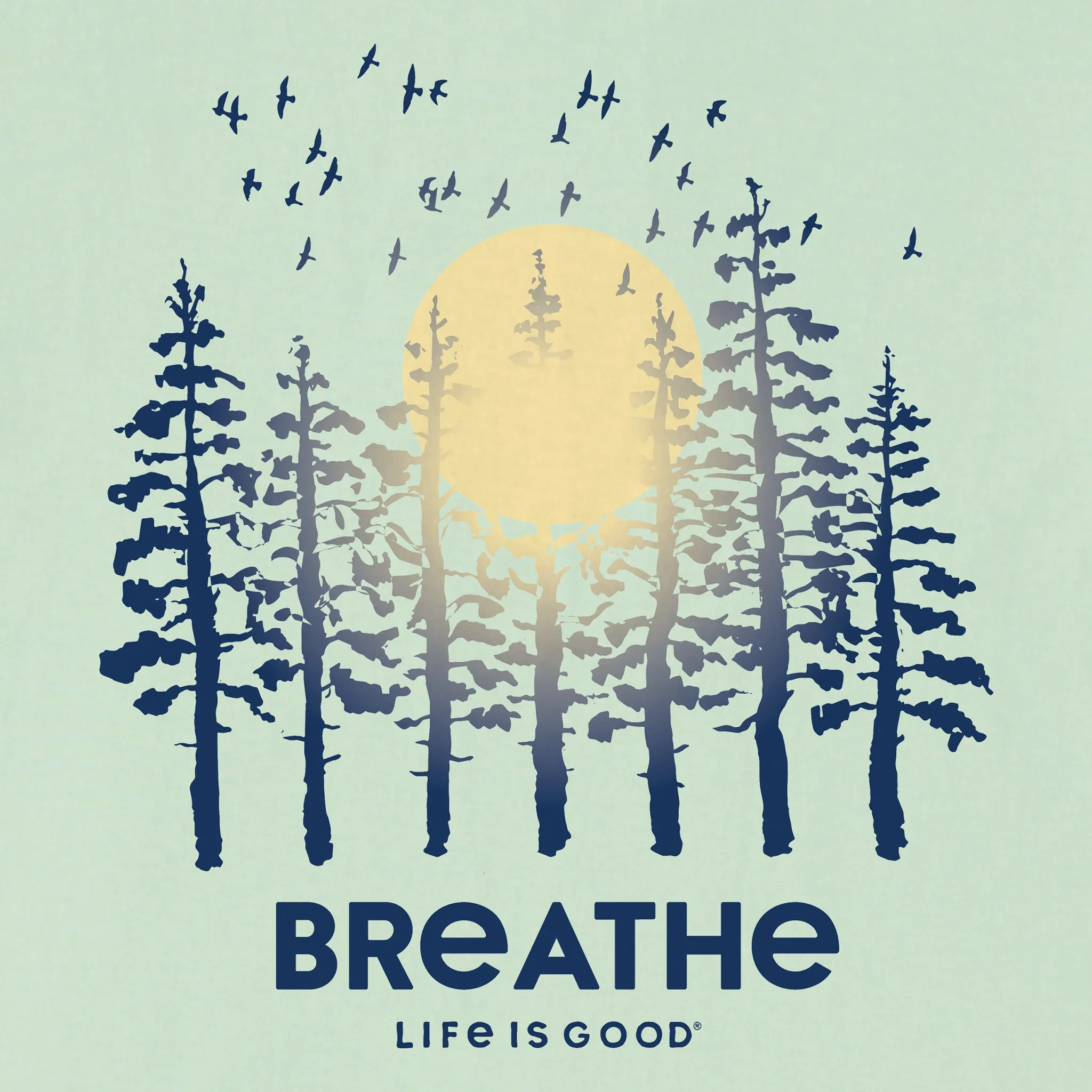 Women's Breathe Forest Short Sleeve Tee Life is Good