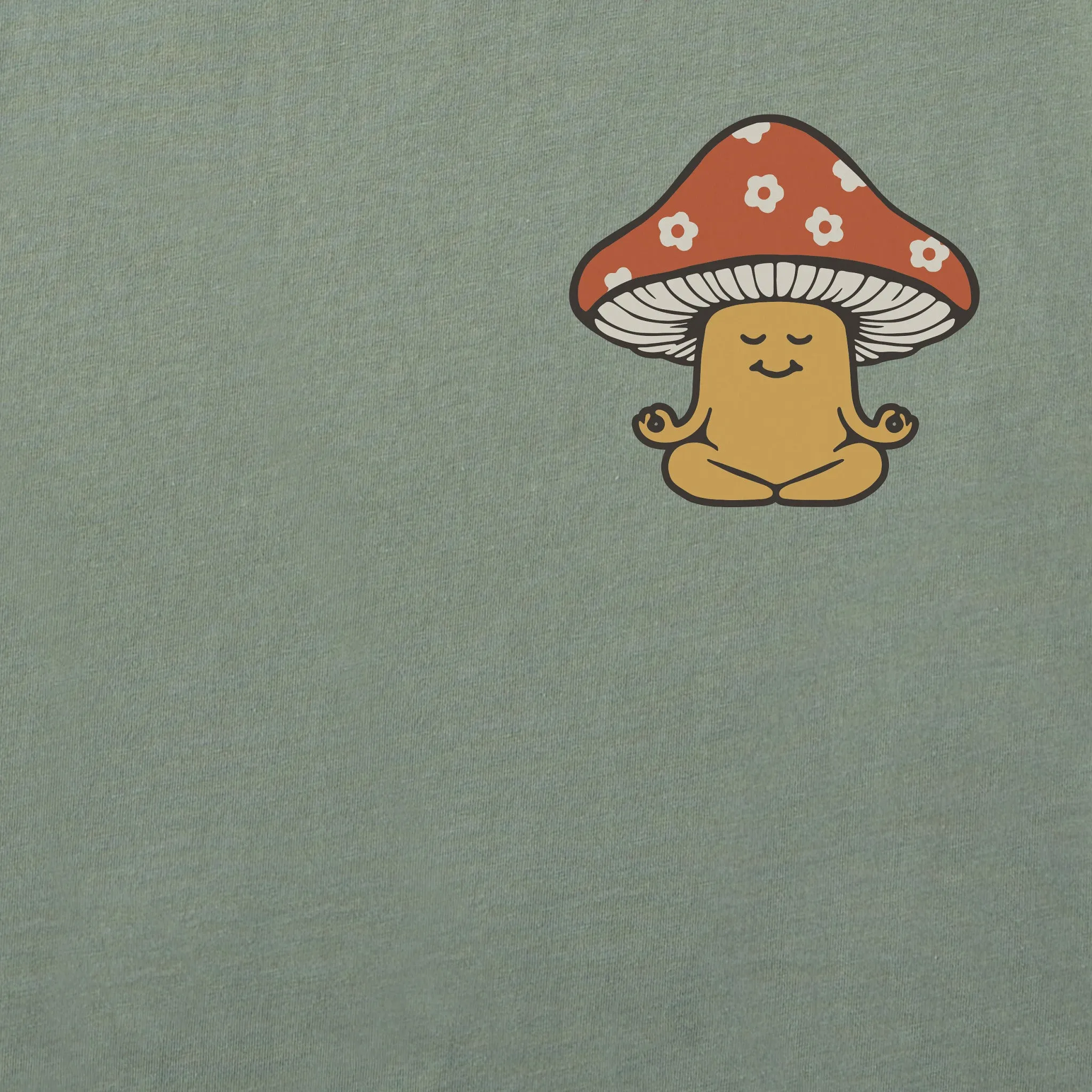 Women's Breathe Mushroom Crusher Boxy Hoodie Life is Good