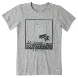 Women's Breathe Prairie Short Sleeve Crusher Tee Life is Good