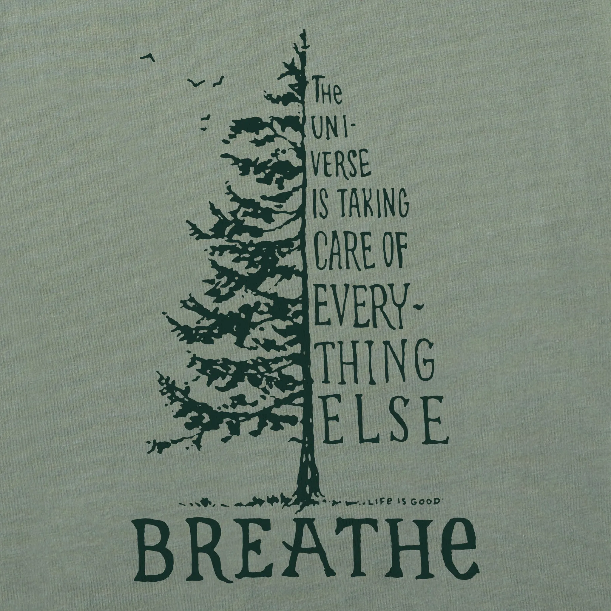 Women's Breathe Tree Short Sleeve Crusher Tee Life is Good