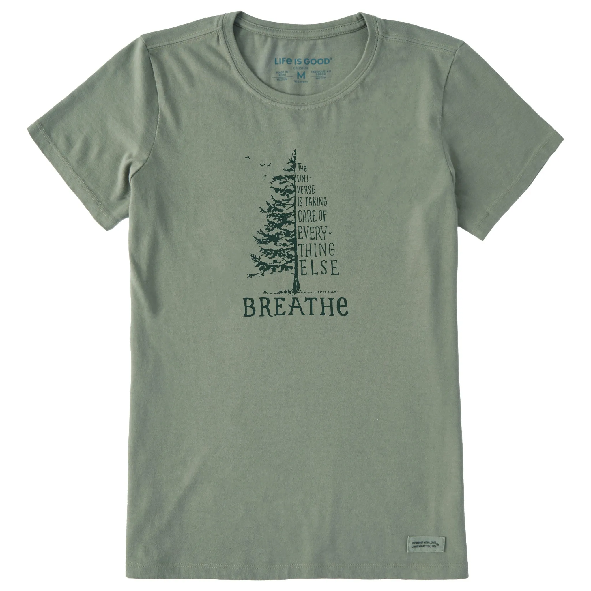 Women's Breathe Tree Short Sleeve Crusher Tee Life is Good