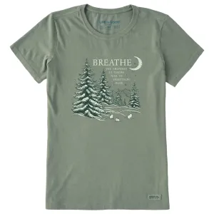 Women's Breathe Universe Pines Short Sleeve Crusher Tee Life is Good