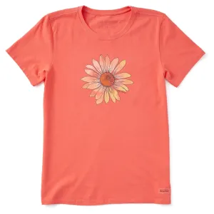 Women's Breezy Daisy Short Sleeve Crusher Tee Life is Good