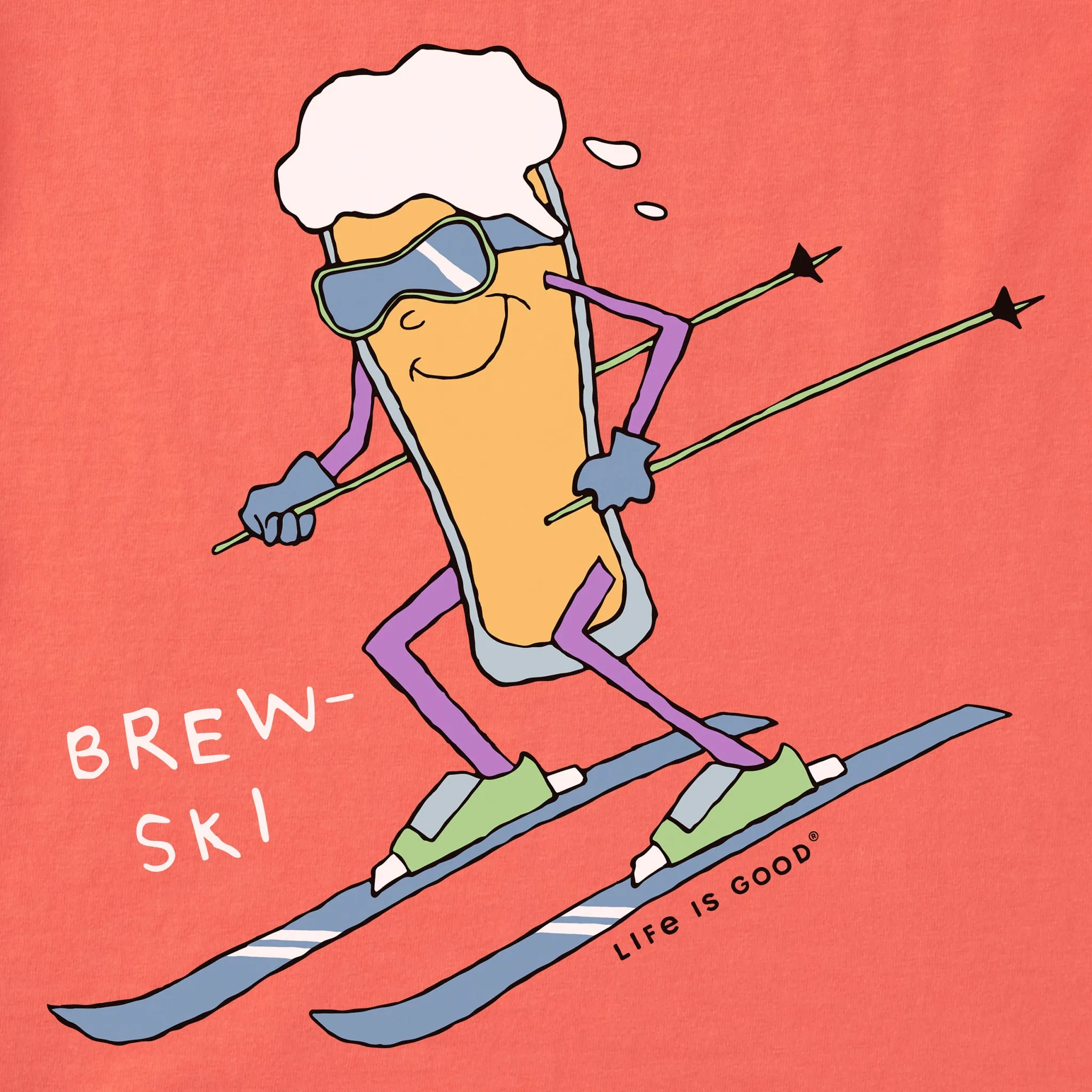 Women's Brewski Short Sleeve Tee Life is Good