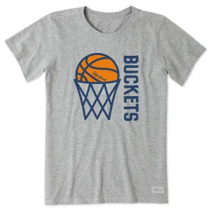 Women's Buckets Short Sleeve Tee Life is Good