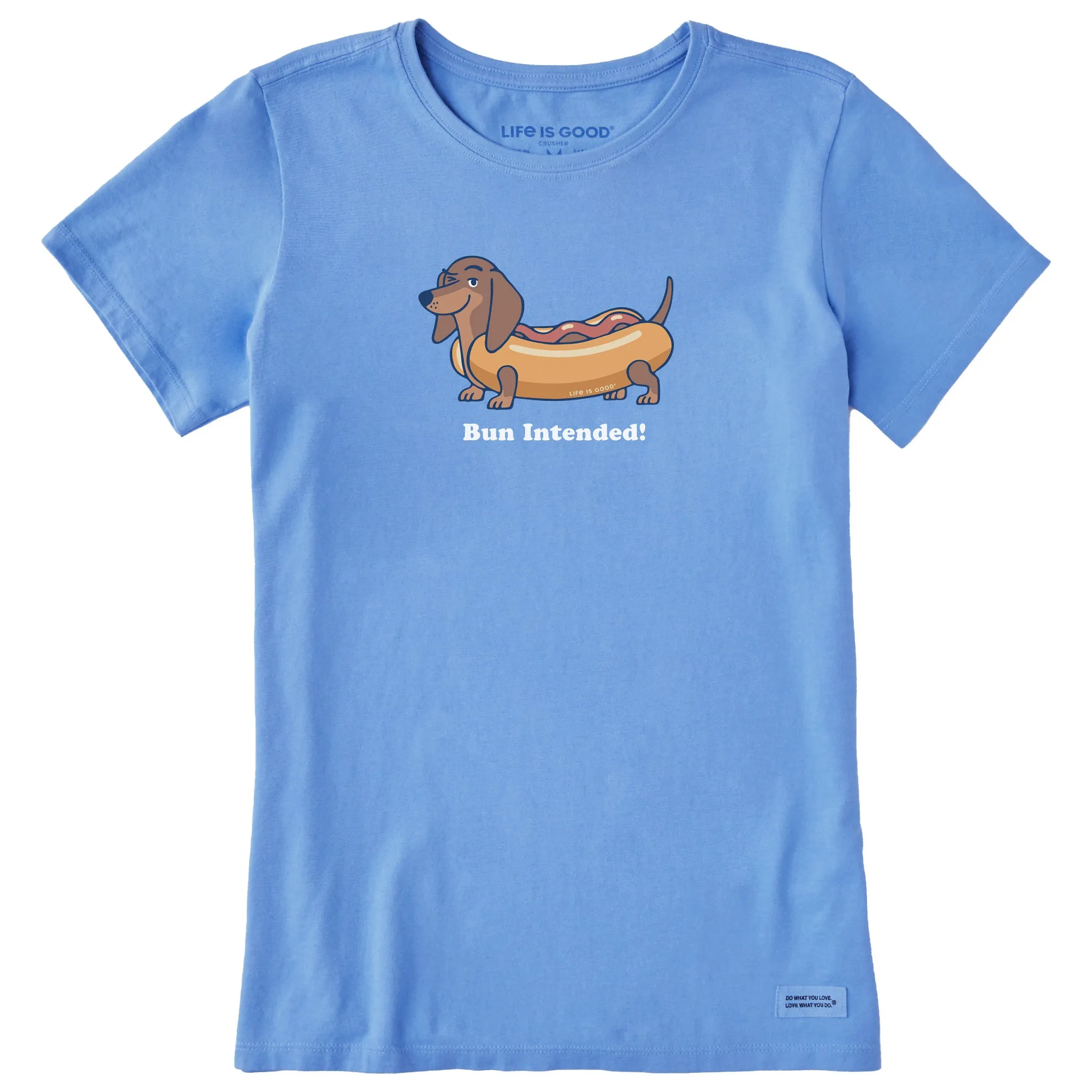 Women's Bun Intended Short Sleeve Tee Life is Good