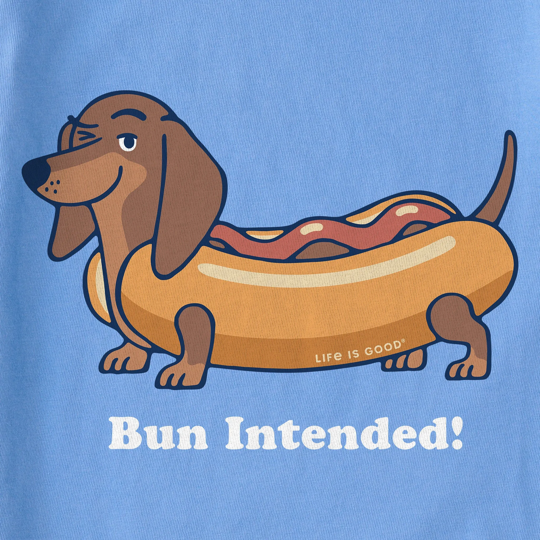 Women's Bun Intended Short Sleeve Tee Life is Good