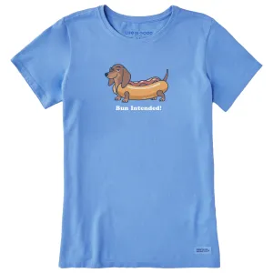 Women's Bun Intended Short Sleeve Tee Life is Good
