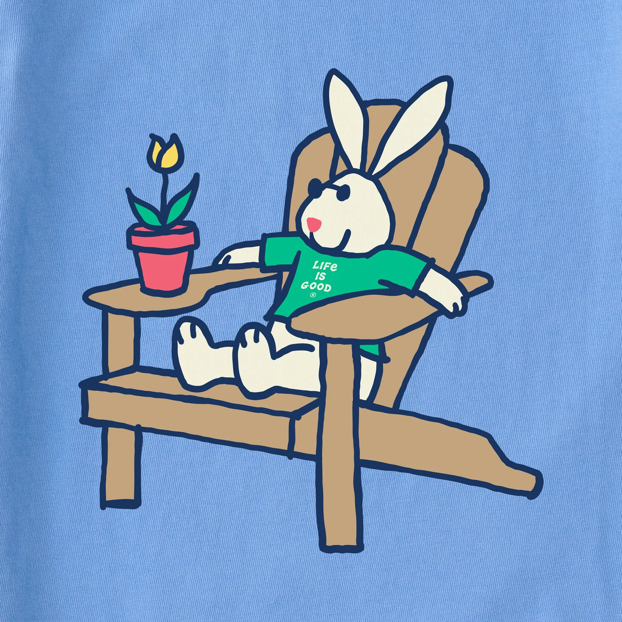 Women's Bunny Adirondack Short Sleeve Tee Life is Good