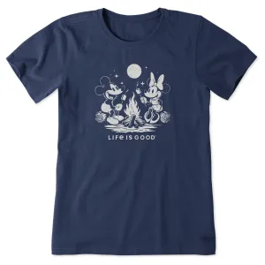 Women's Campfire Smores Short Sleeve Tee Life is Good