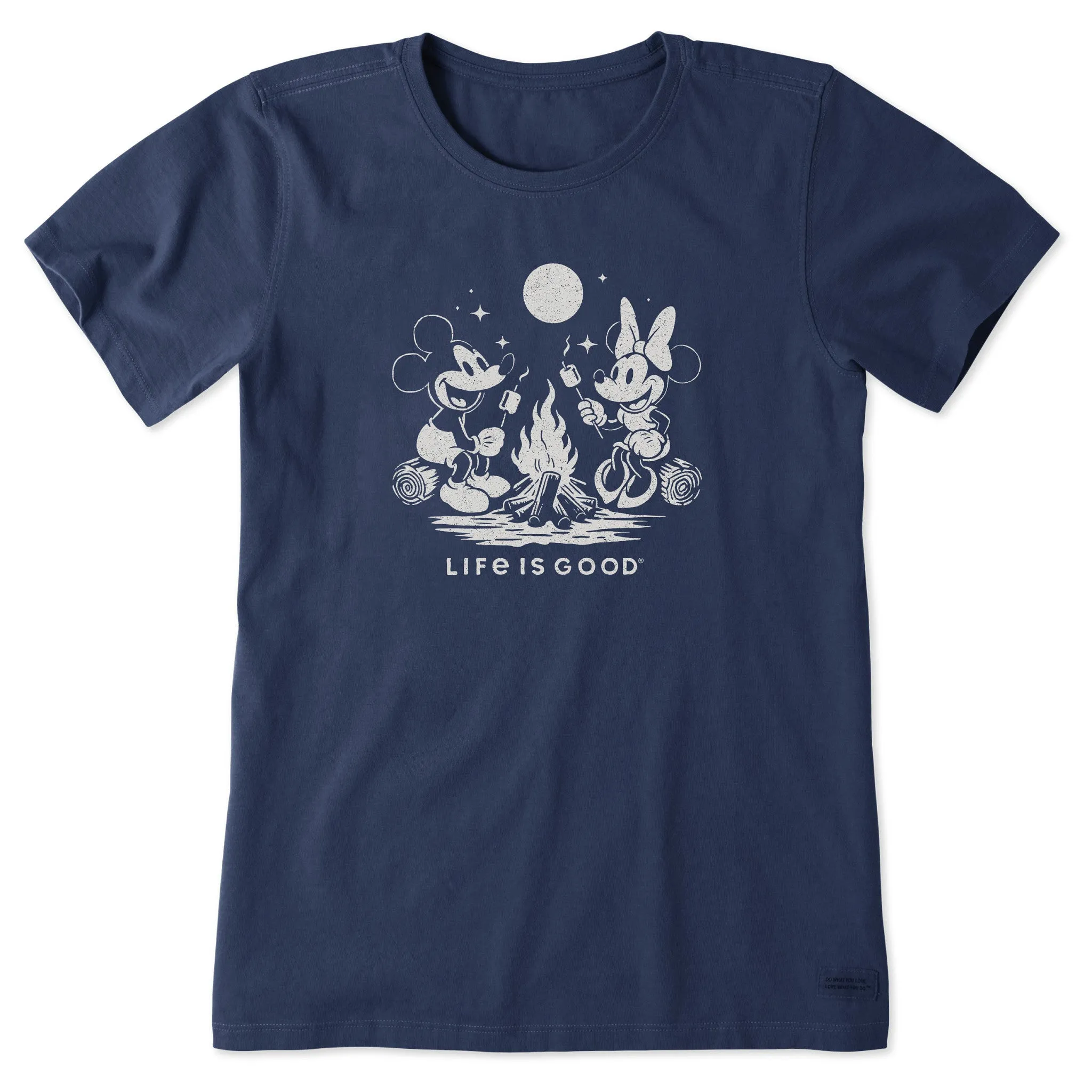 Women's Campfire Smores Short Sleeve Tee Life is Good