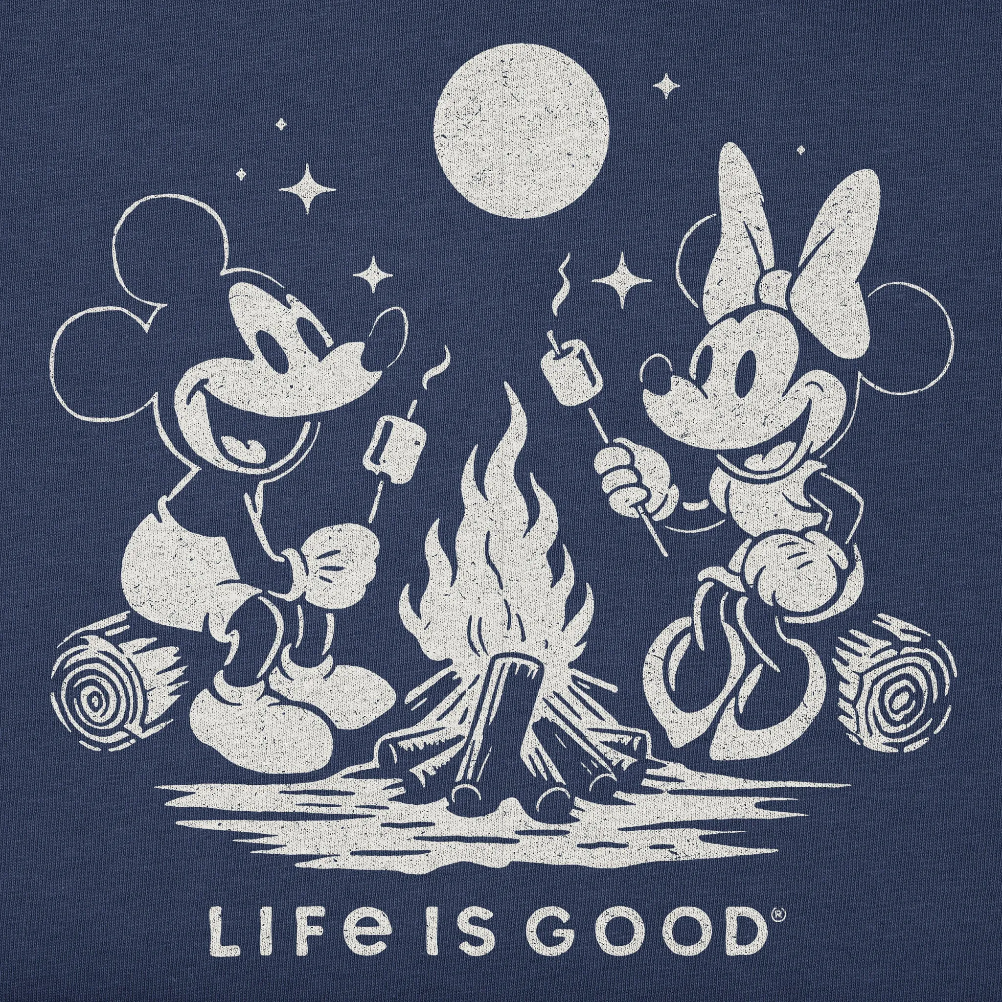 Women's Campfire Smores Short Sleeve Tee Life is Good