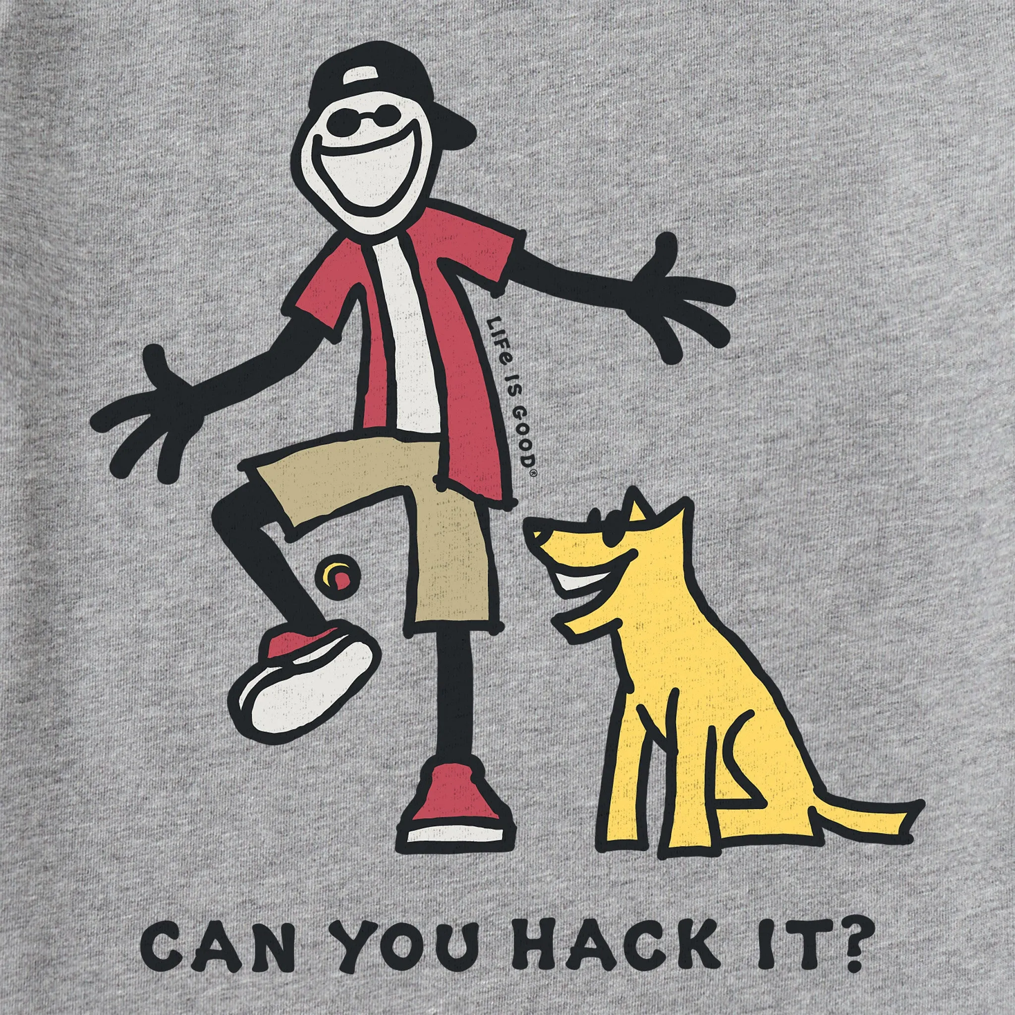 Women's Can You Hack it? Short Sleeve Tee Life is Good