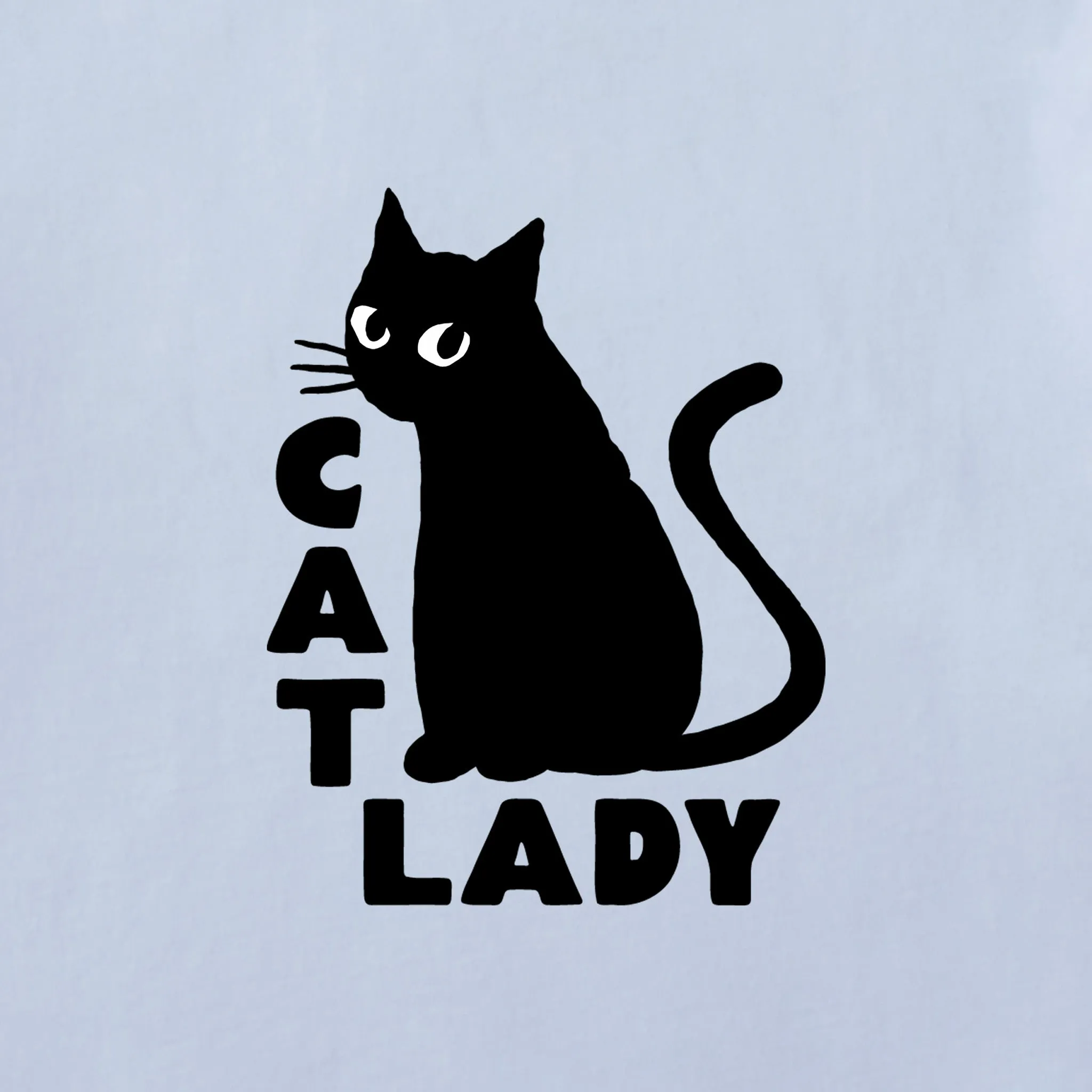 Women's Cat Lady Mini Short Sleeve Crusher Boxy Tee Life is Good
