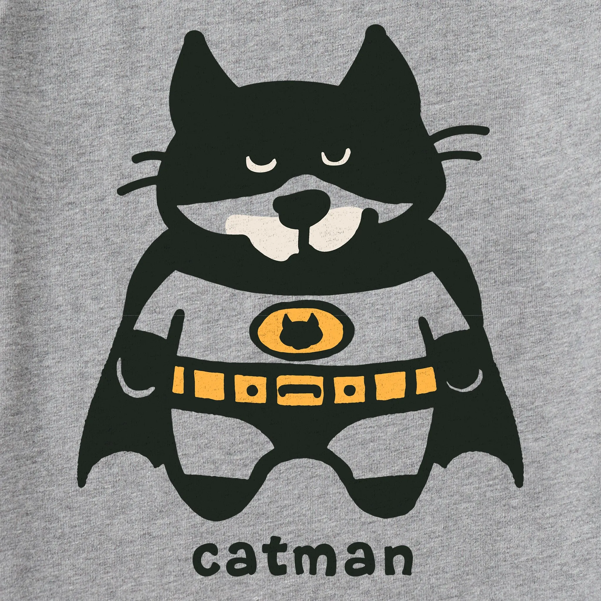 Women's Catman Al Short Sleeve Crusher Vee Life is Good