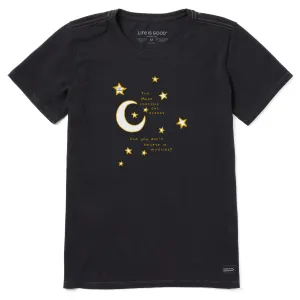 Women's Celestial Believe in Miracles Short Sleeve Crusher Tee Life is Good
