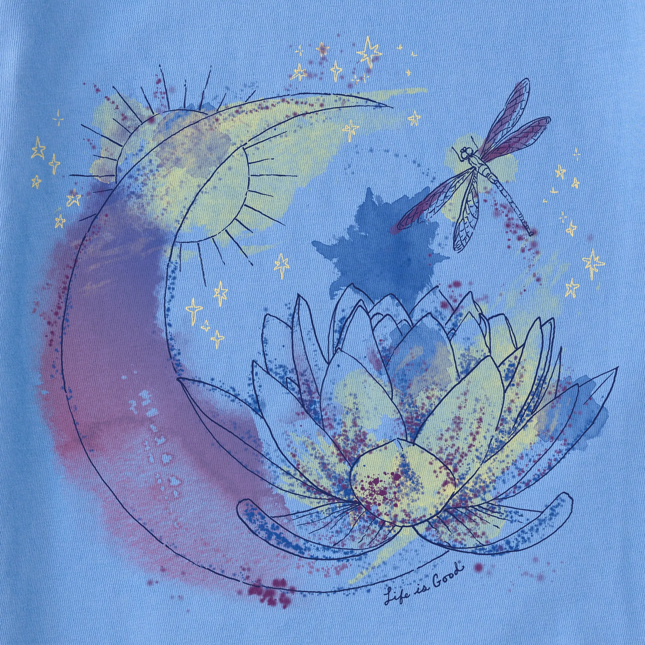 Women's Celestial Dragonfly Crusher Tank Life is Good