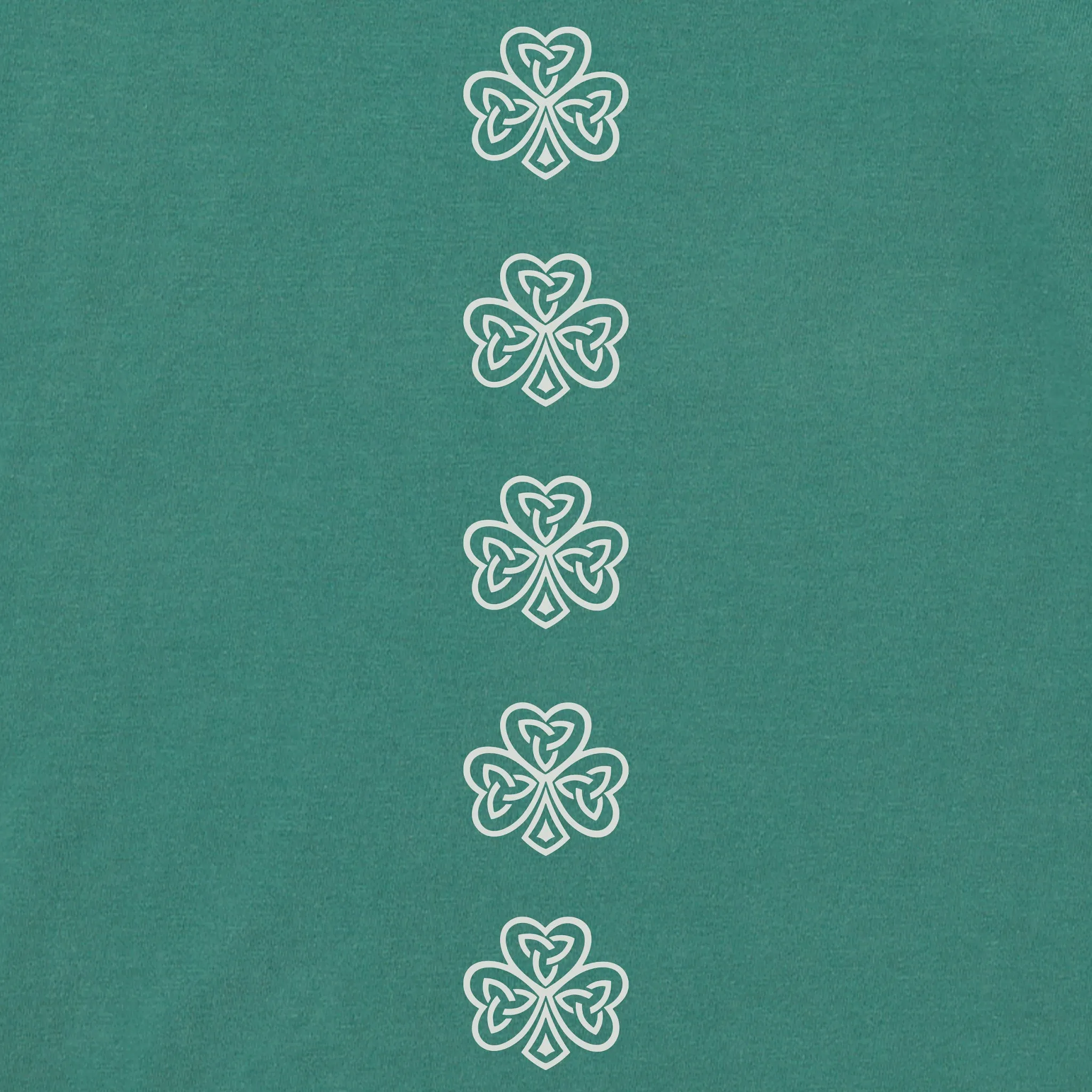 Women's Celtic Clovers Long Sleeve Crusher Boxy Tee Life is Good
