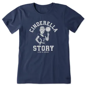 Women's Cinderella Story Short Sleeve Tee Life is Good