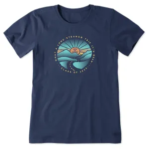 Women's Class of 24 Long Strange Trippy Trip Short Sleeve Crusher Tee Life is Good