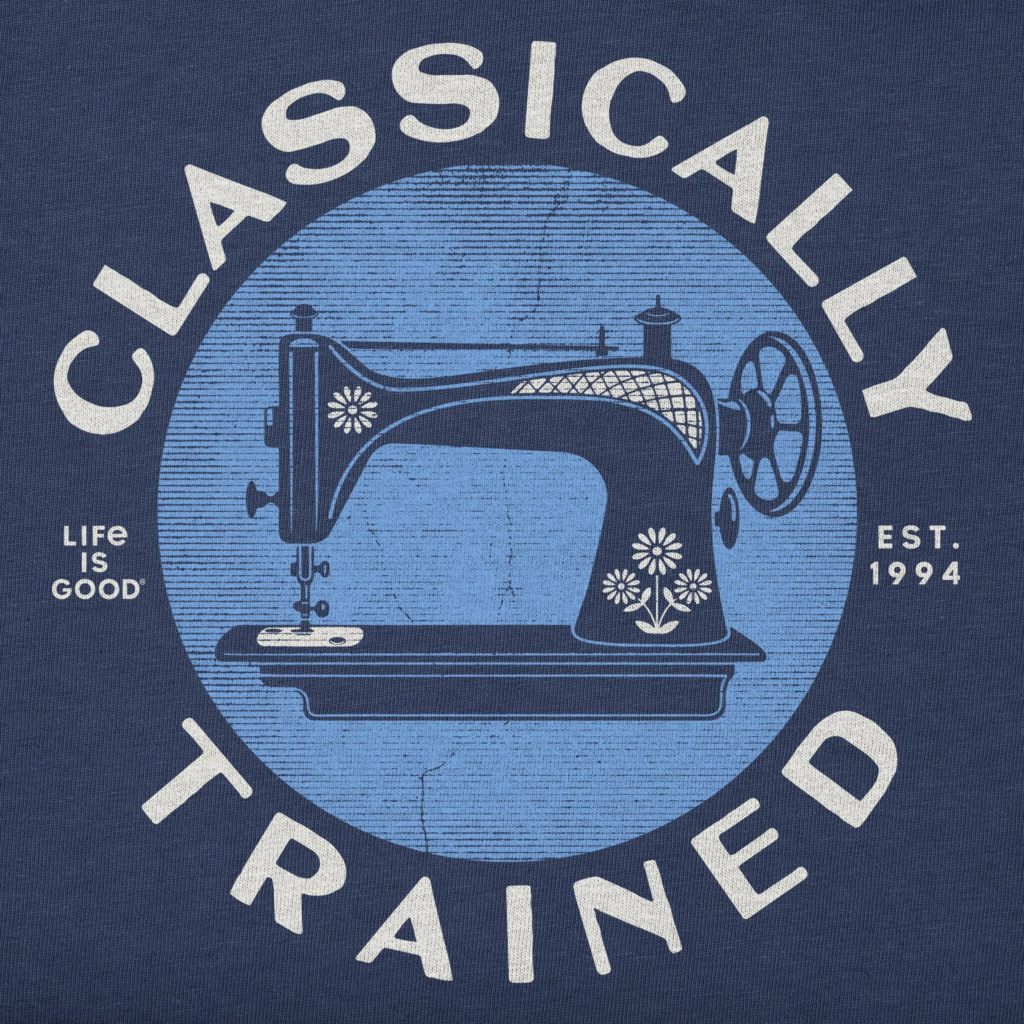 Women's Classically Trained Short Sleeve Tee Life is Good