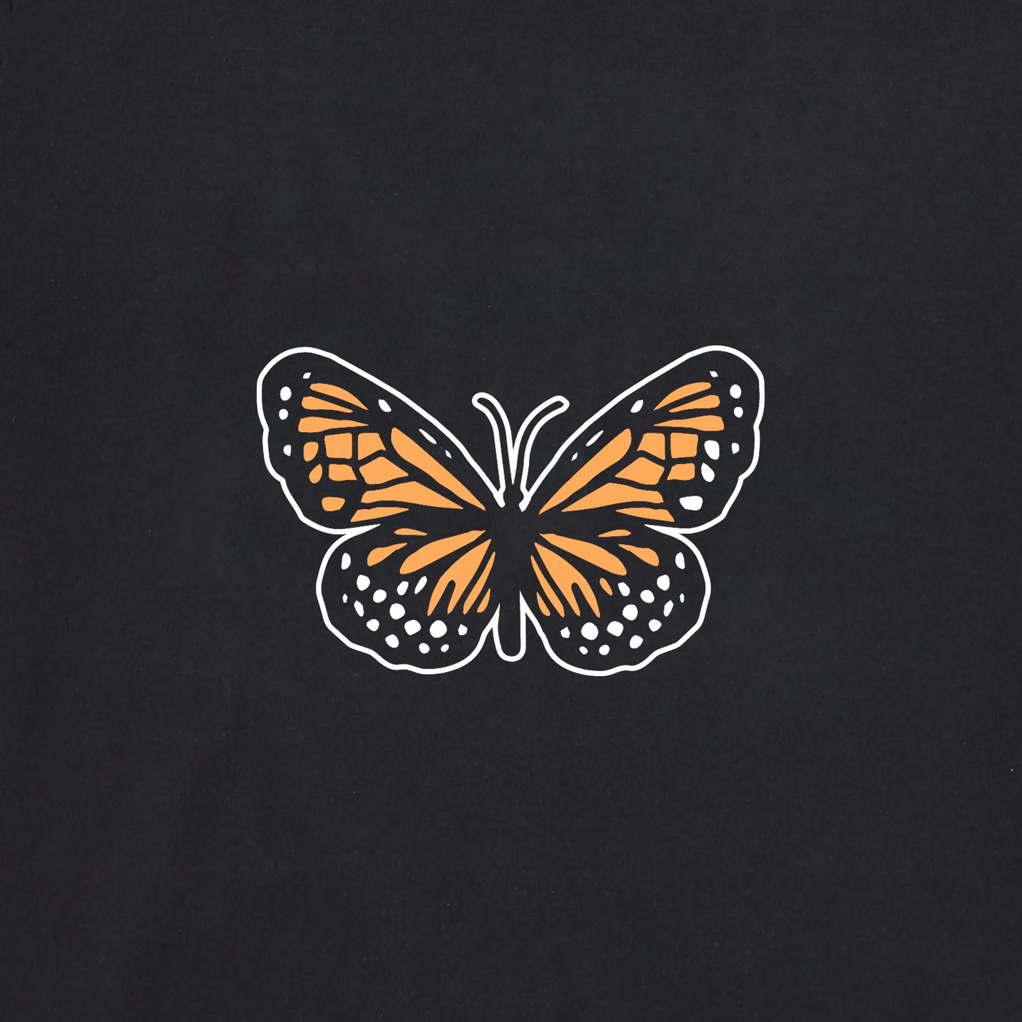Women's Clean Butterfly Long Sleeve Crusher Boxy Tee Life is Good