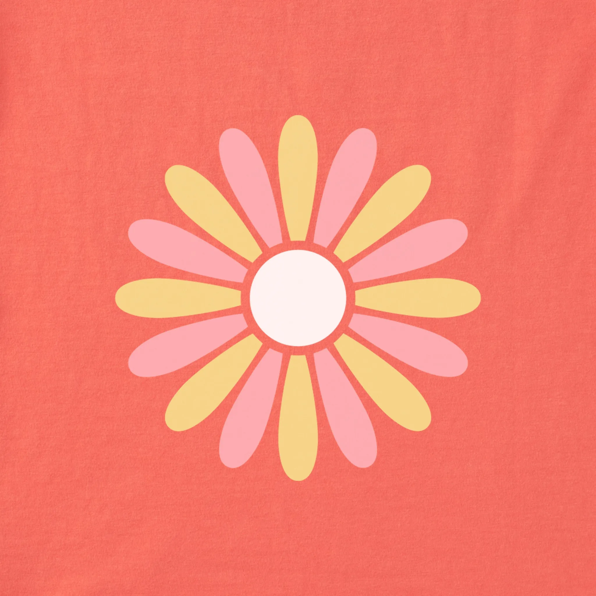 Women's Clean Daisy Short Sleeve Crusher Tee Life is Good