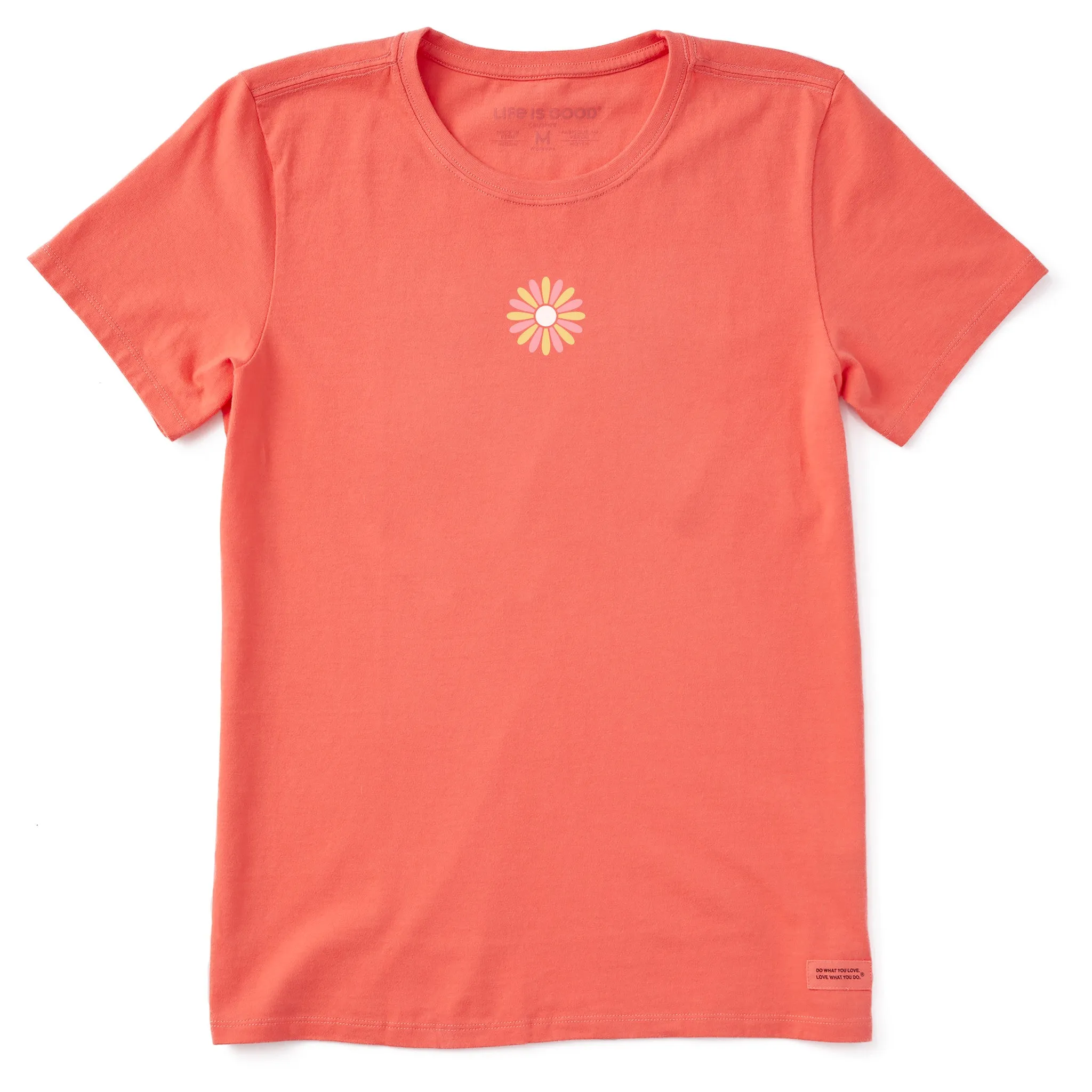 Women's Clean Daisy Short Sleeve Crusher Tee Life is Good
