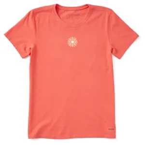 Women's Clean Daisy Short Sleeve Crusher Tee Life is Good