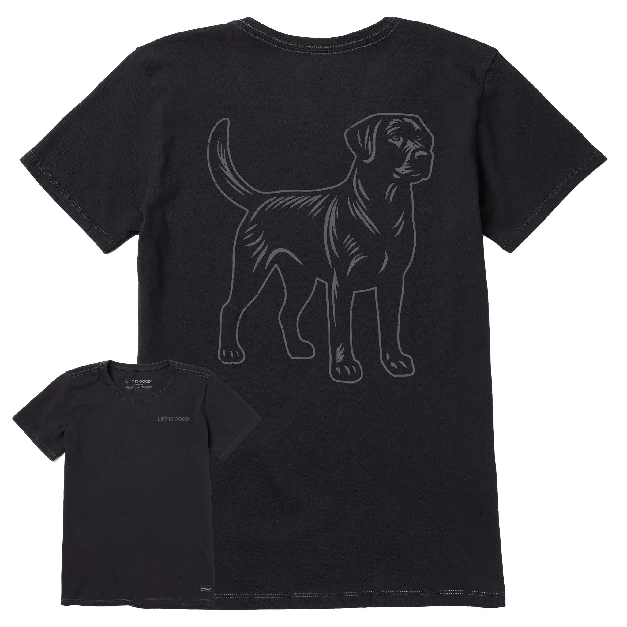 Women's Clean Labrador Short Sleeve Tee Life is Good