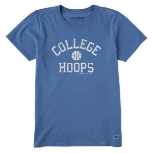 Women's College Hoops Short Sleeve Tee Life is Good