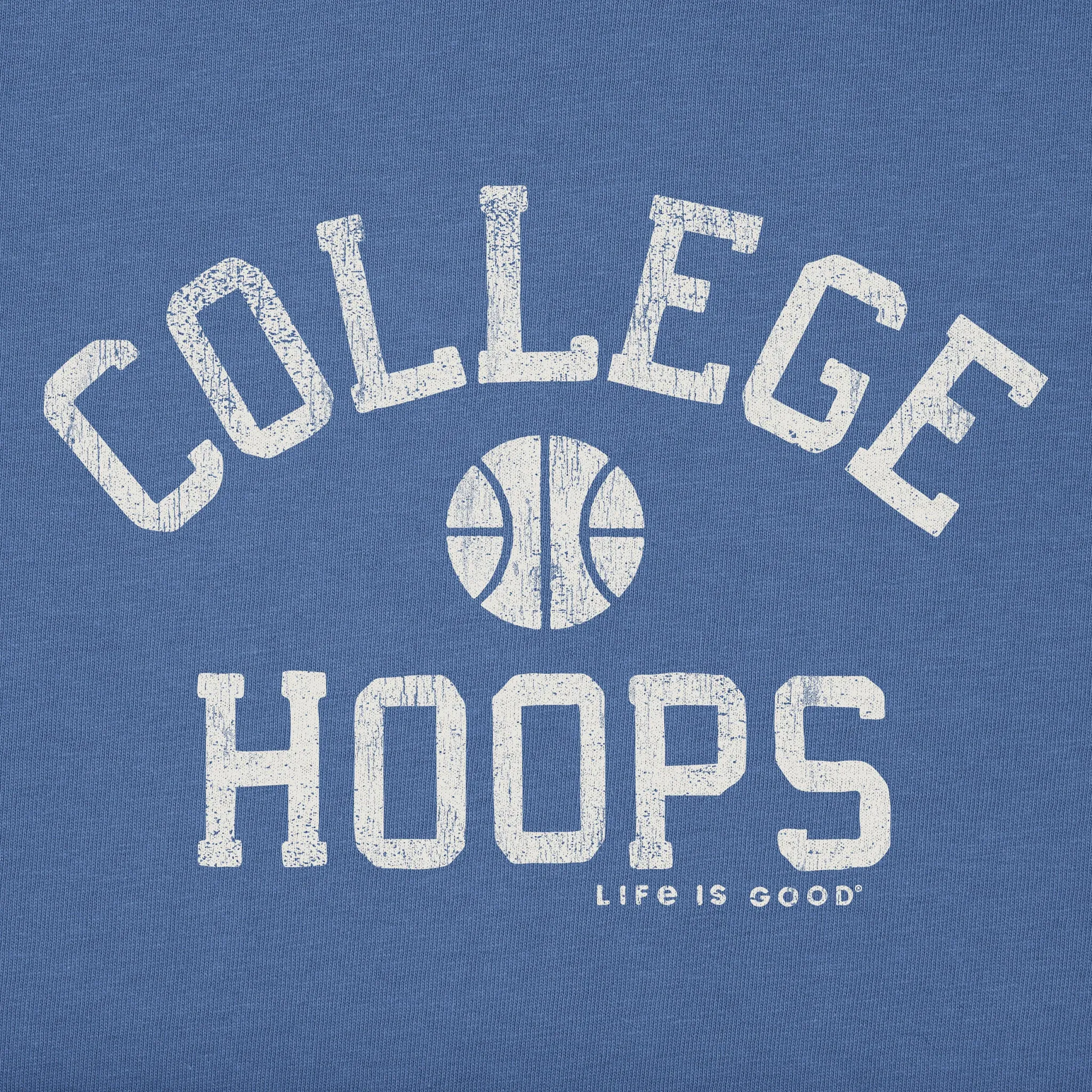 Women's College Hoops Short Sleeve Tee Life is Good